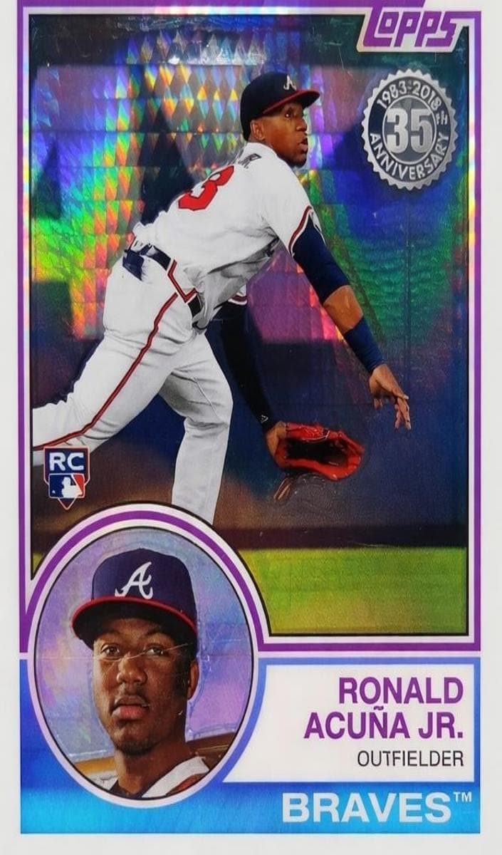 Ronald Acuna Jr. 2018 topps