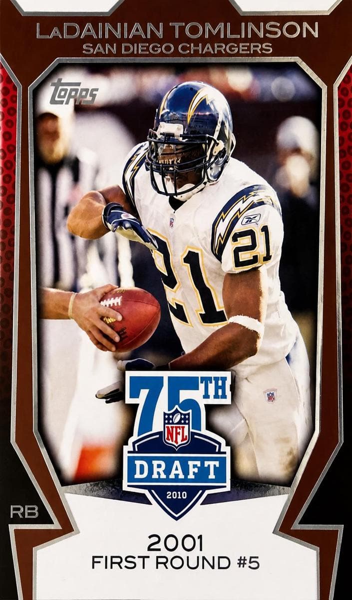 LaDainian Tomlinson 2010 topps