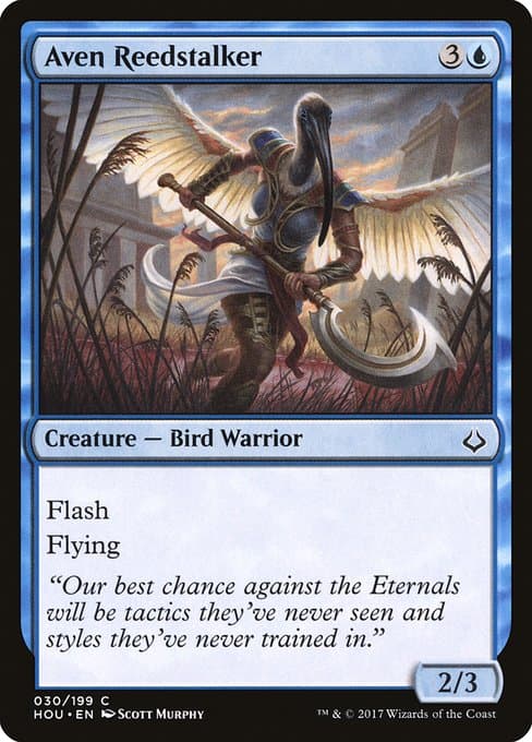 Aven Reedstalker 2017 Magic: The Gathering Hour of Devastation