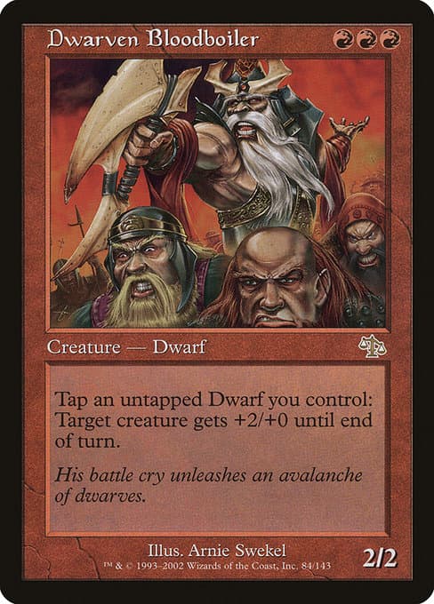 Dwarven Bloodboiler 2002 Magic: The Gathering Judgment
