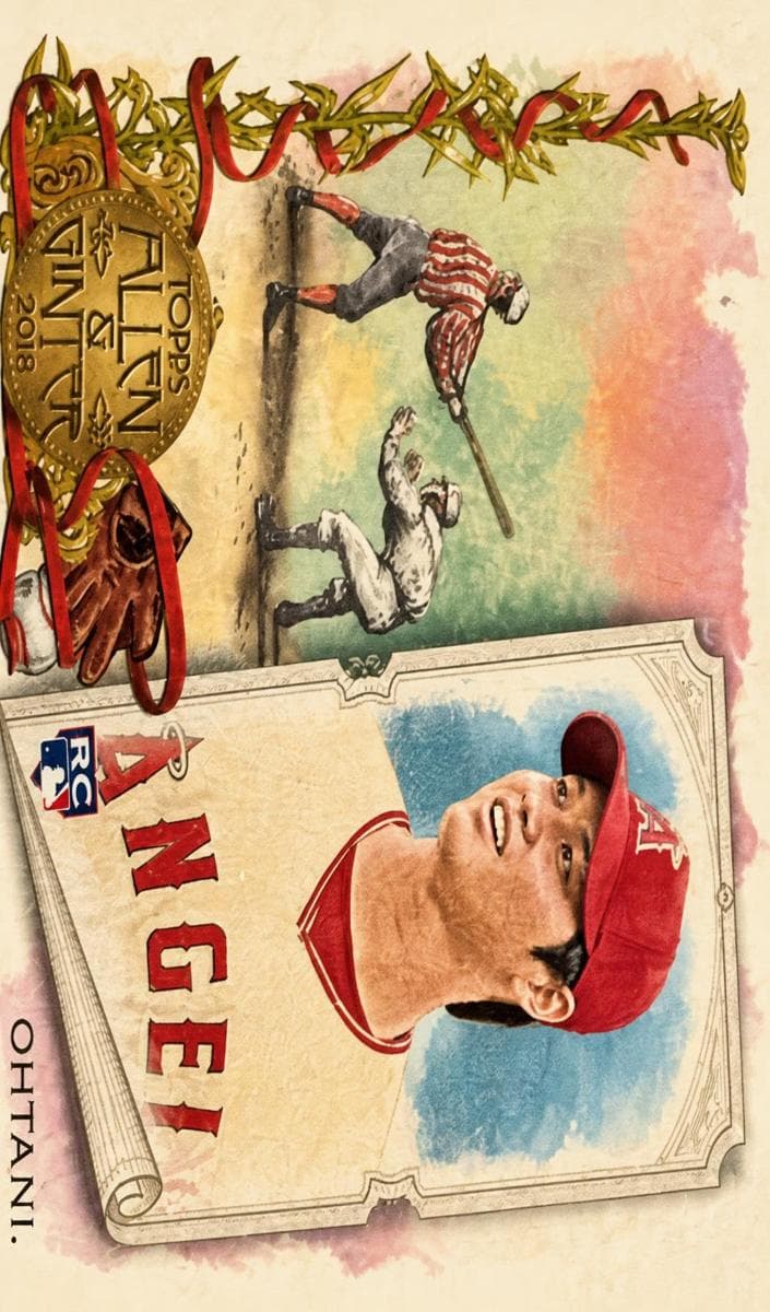 Shohei Ohtani 2018 topps