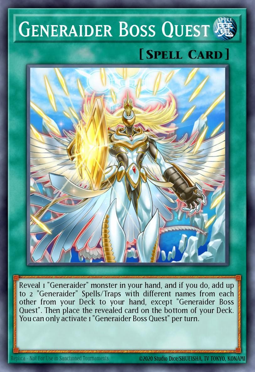 Generaider Boss Quest 2019 Yu-Gi-Oh! Mystic Fighters