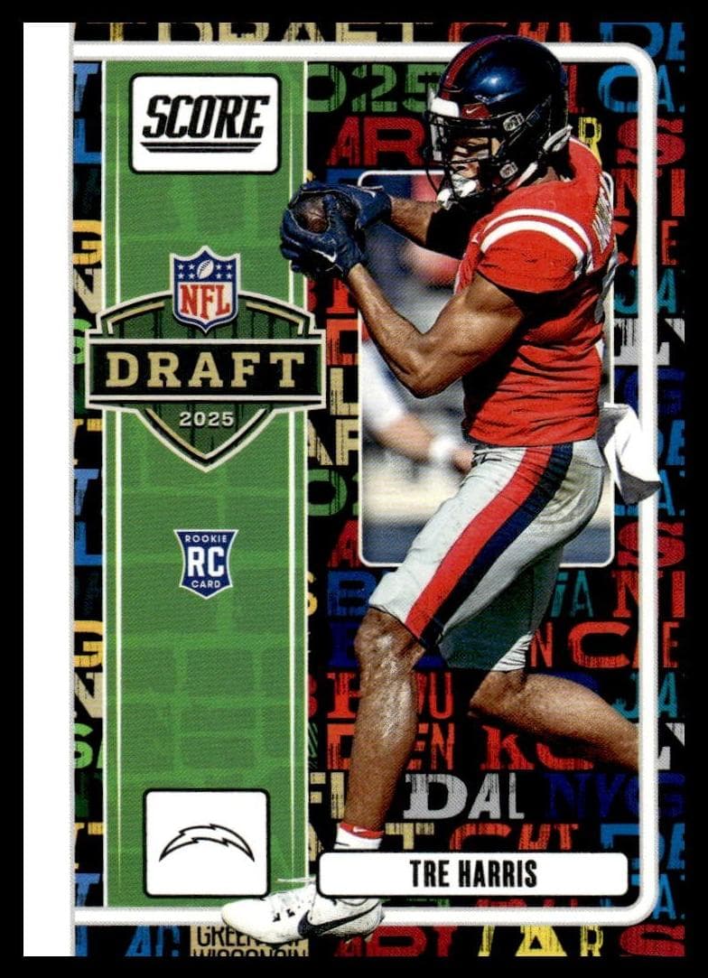 Tre Harris 2025 panini Score