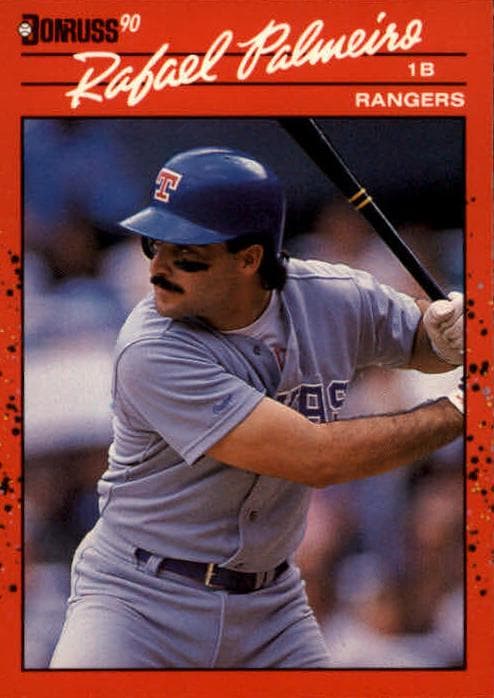 Rafael Palmeiro 1990 panini Donruss