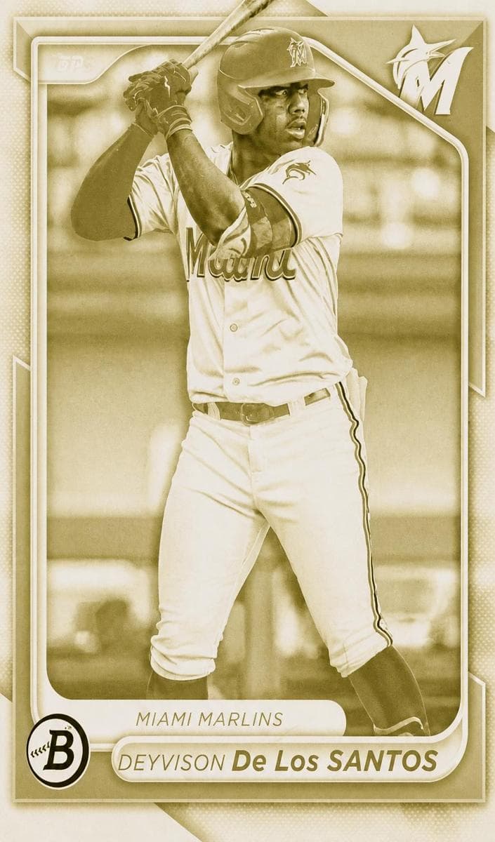 Deyvison De Los Sant 2024 bowman Bowman Draft