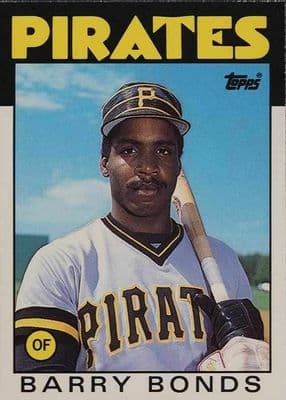 Barry Bonds 1986 topps
