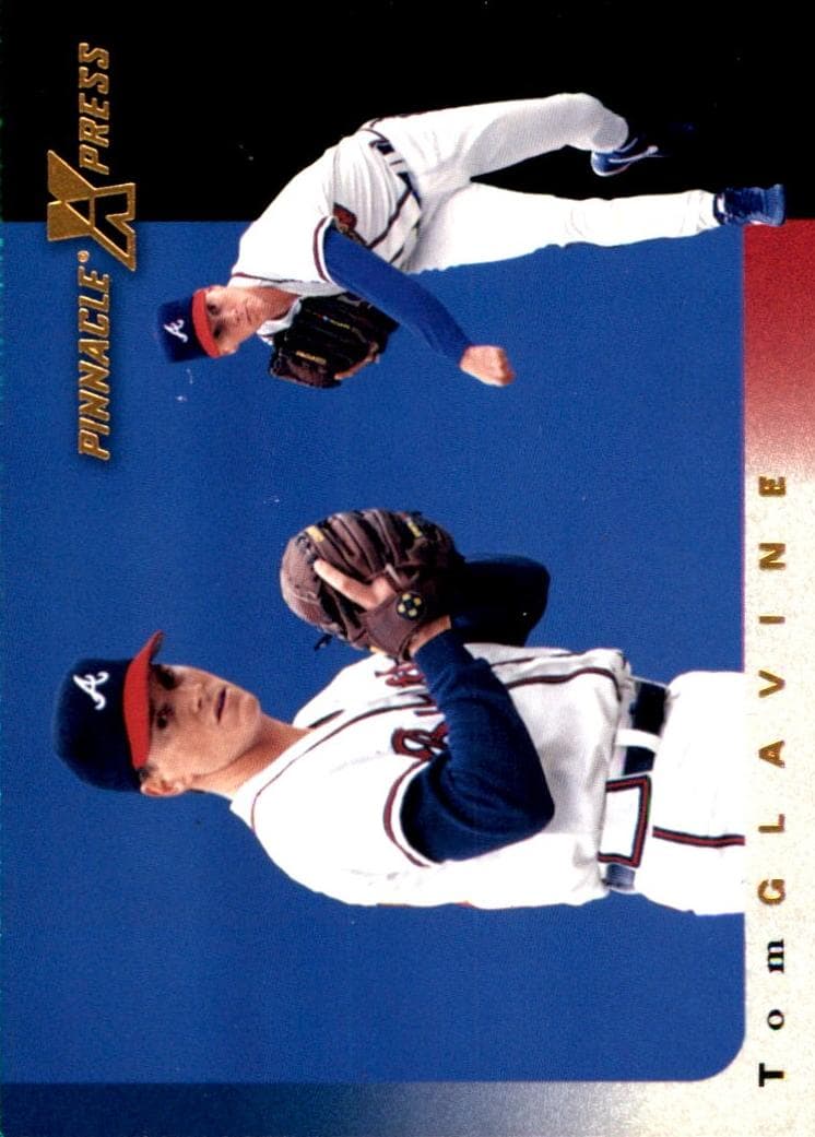 Tom Glavine 1997 unknown Pinnacle X-Press