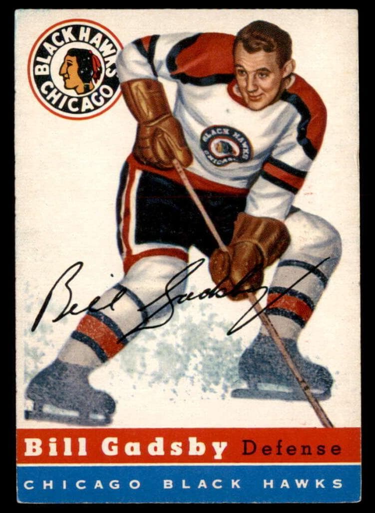 Bill Gadsby 1954 topps Topps