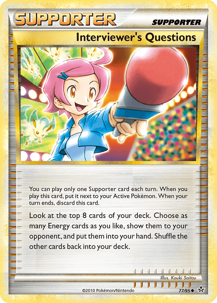 Interviewer's Questions 2009 Pokemon