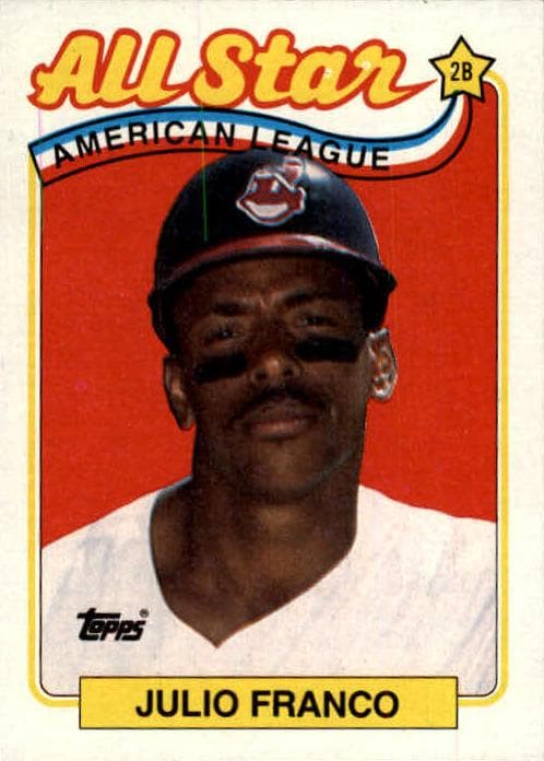 Julio Franco 1989 topps
