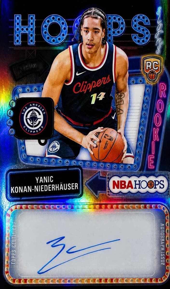 Yanic Konan-Niederhäuser 2025 panini NBA Hoops