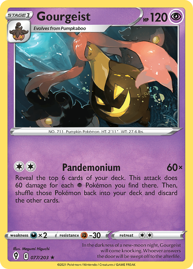Gourgeist 2021 Pokemon