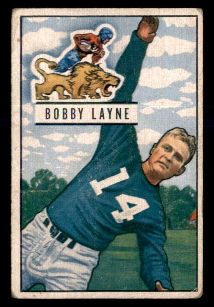 Bobby Layne 1951 bowman Bowman