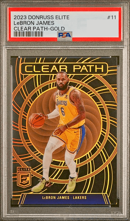 LeBron James 2023 panini Donruss Elite