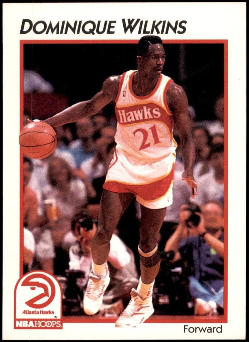 Dominique Wilkins 1991 fleer Fleer