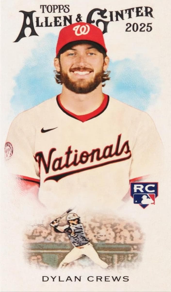 Dylan Crews 2025 topps Allen & Ginter