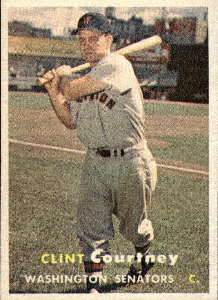 Clint Courtney 1957 topps Topps