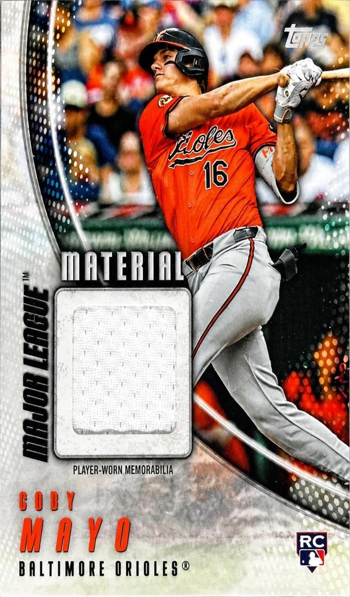Coby Mayo 2025 topps Topps Update