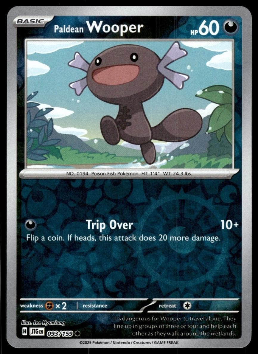 Paldean Wooper #93