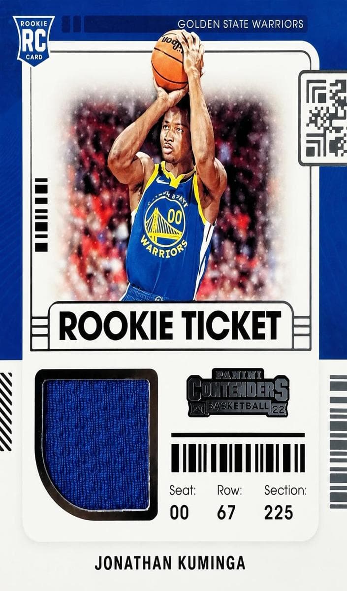 Jonathan Kuminga 2021 panini Panini Contenders