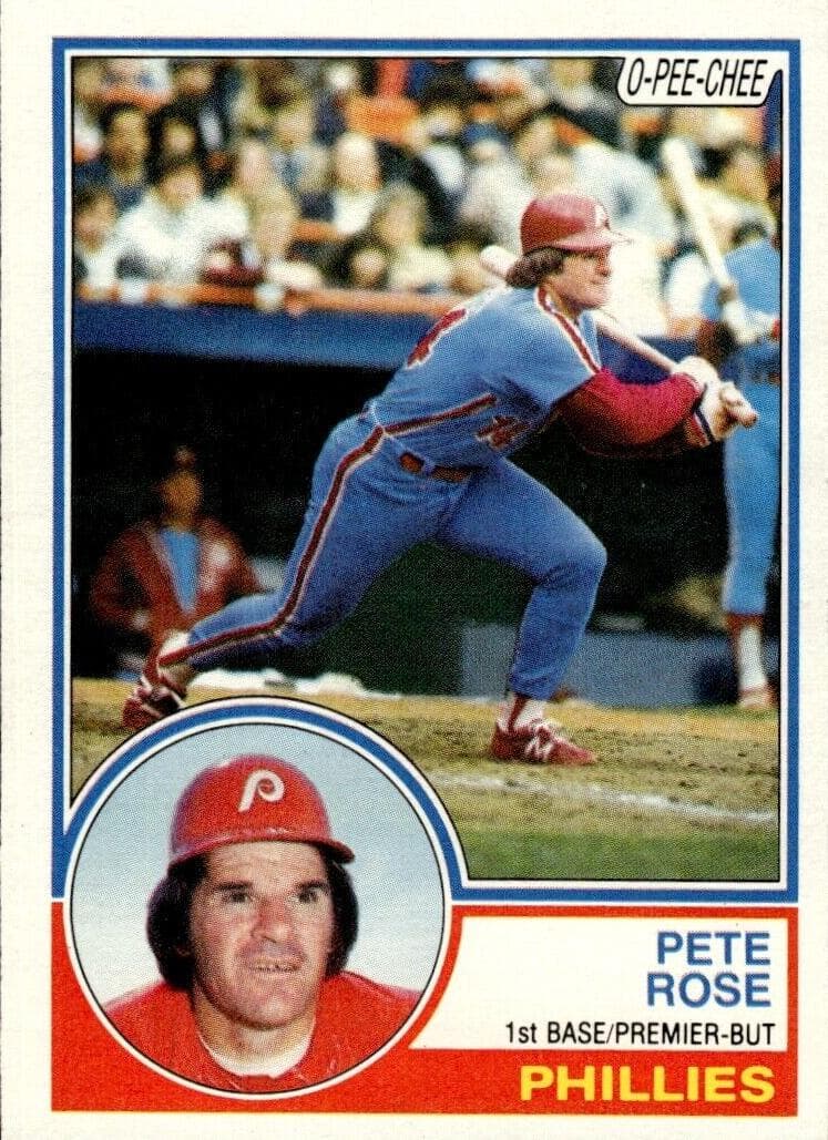Pete Rose 1983 topps