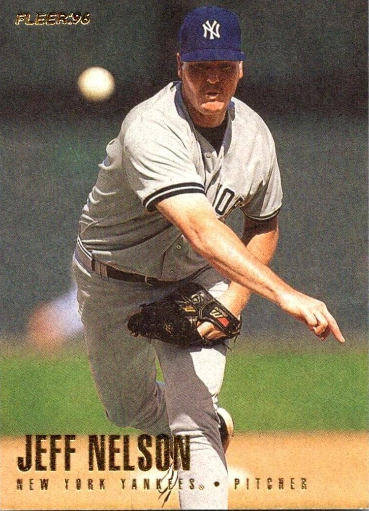 Jeff Nelson 1996 fleer Fleer Update