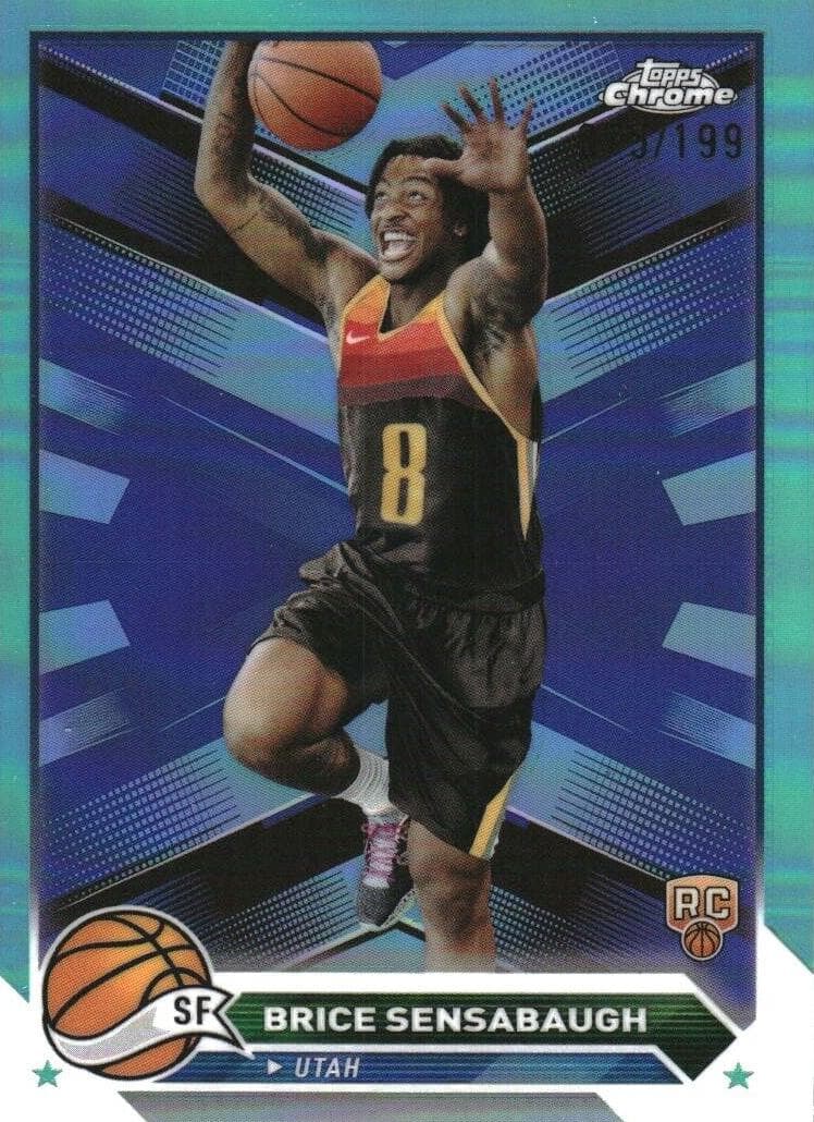 Brice Sensabaugh 2023 topps Topps Chrome