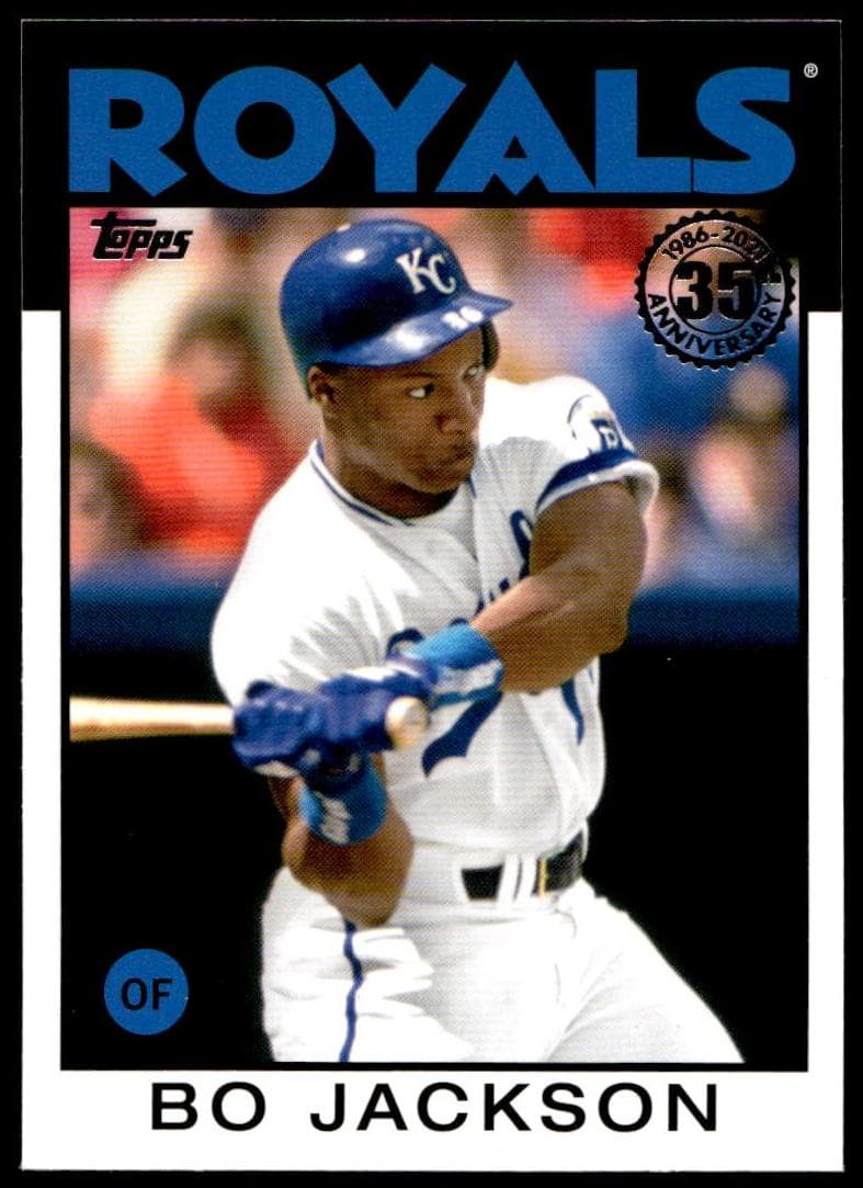 Bo Jackson 2021 topps Topps Update