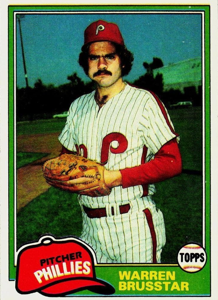 Warren Brusstar 1981 topps Topps