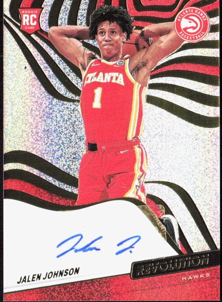 Jalen Johnson 2021 panini Panini One and One