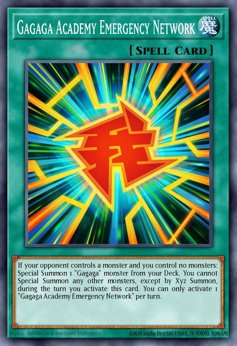 Gagaga Academy Emergency Network 2021 Yu-Gi-Oh!