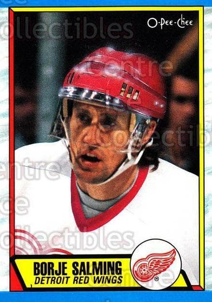 Borje Salming 1989 topps O-Pee-Chee