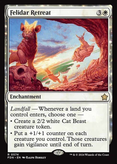 Felidar Retreat 2023 Magic: The Gathering Commander Masters