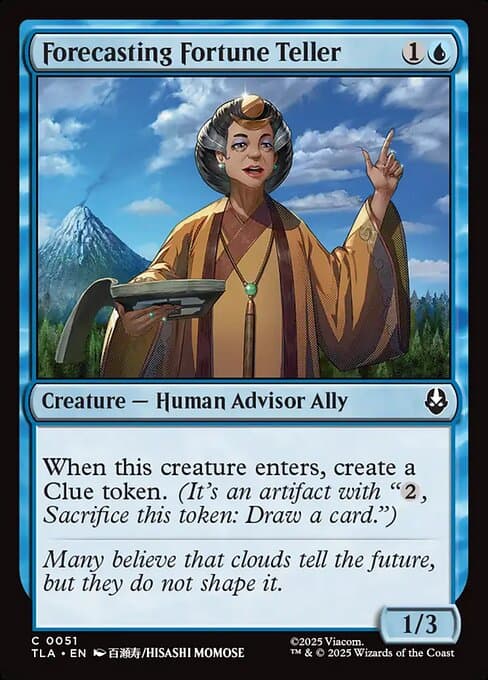 Forecasting Fortune Teller 2025 Magic: The Gathering Avatar: The Last Airbender