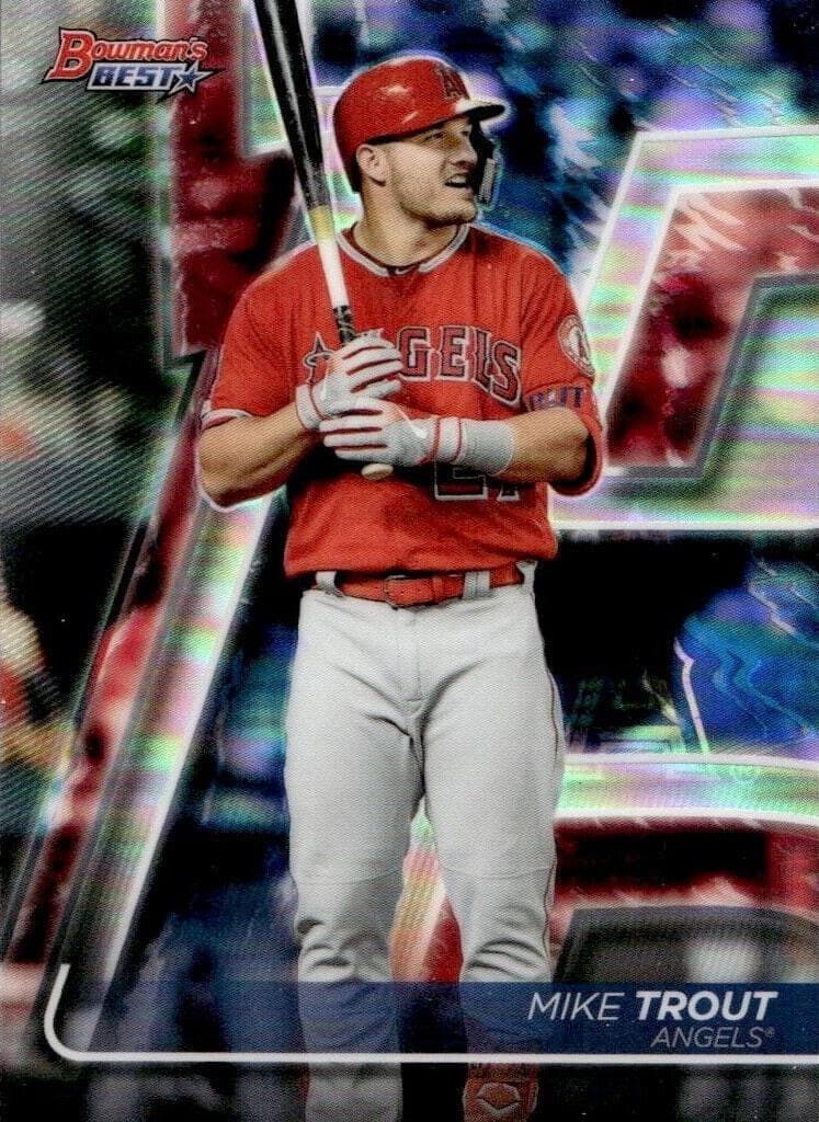 Mike Trout 2020 bowman Bowman's Best