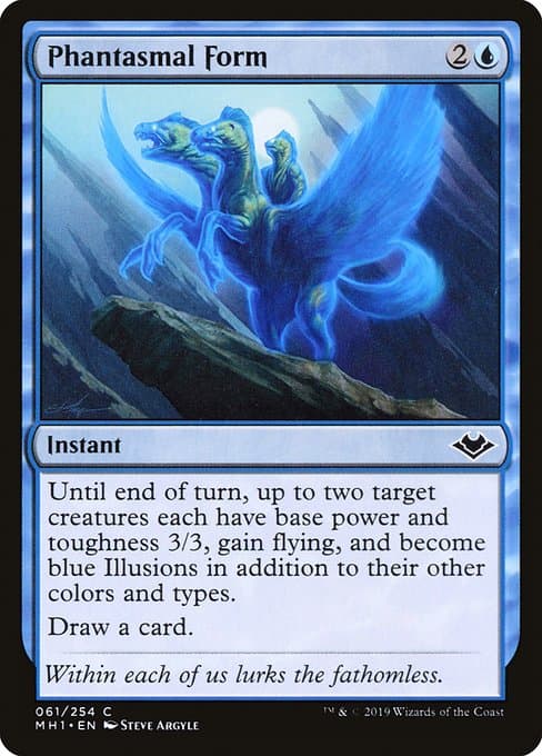 Phantasmal Form 2019 Magic: The Gathering Modern Horizons