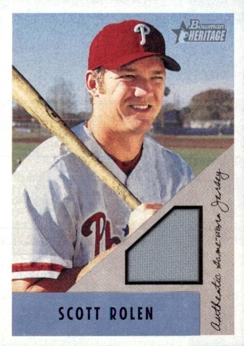 Scott Rolen 2002 bowman Bowman Heritage