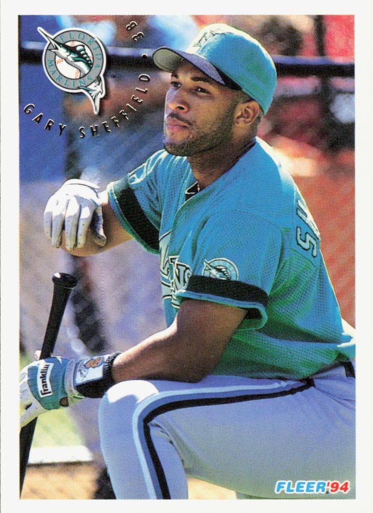 Gary Sheffield 1994 fleer Fleer
