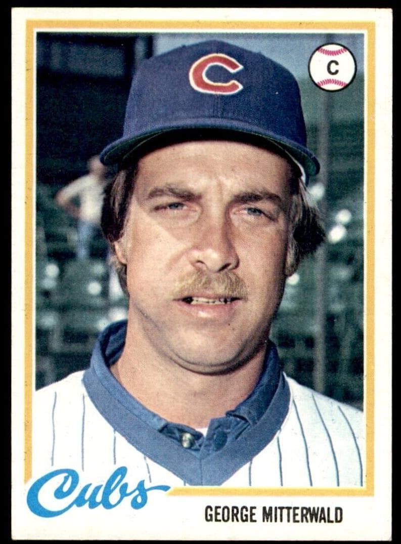 George Mitterwald 1978 topps Topps