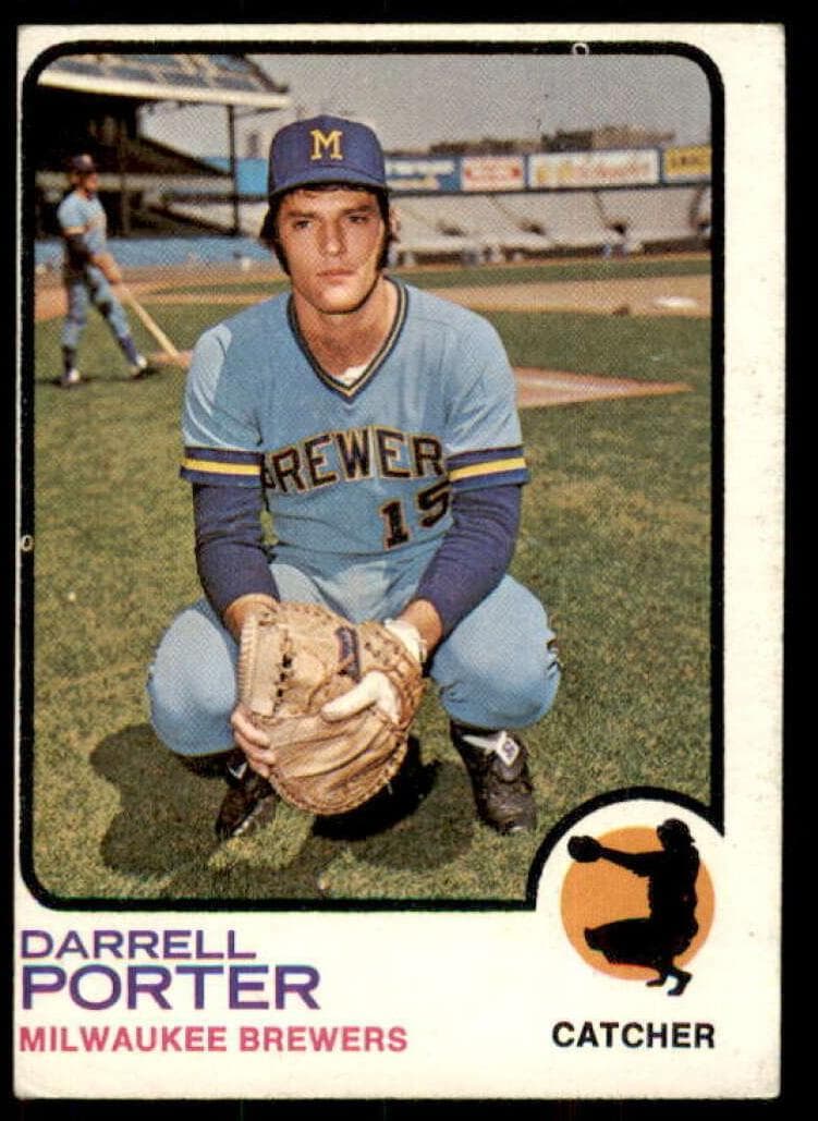 Darrell Porter 1973 topps Topps
