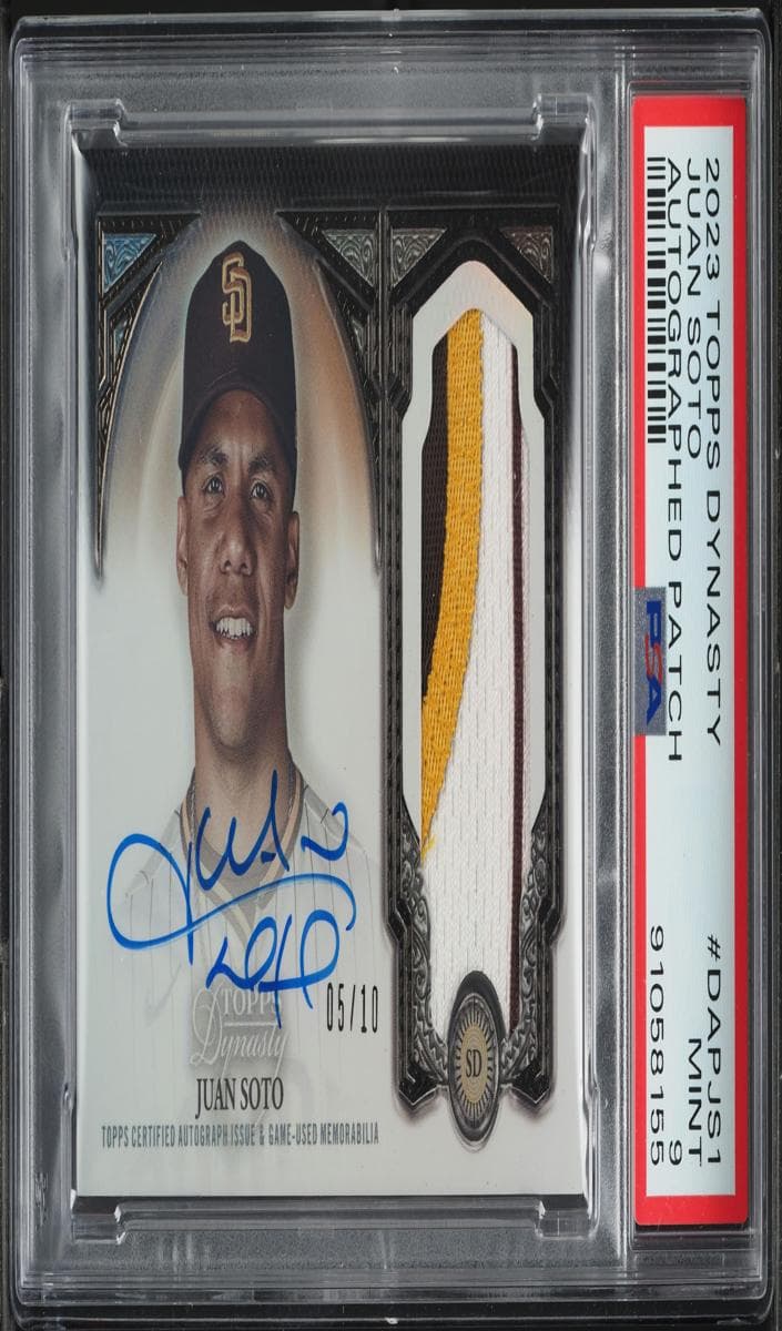 Juan Soto 2023 topps Topps Dynasty
