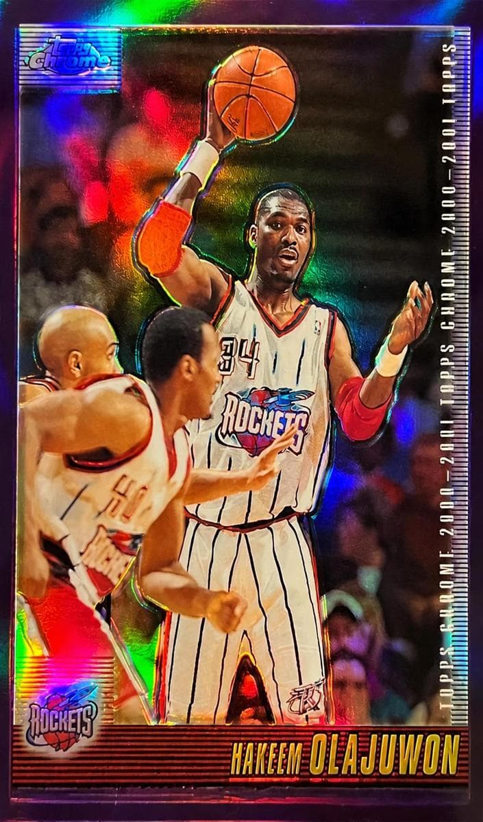 Hakeem Olajuwon 2000 topps