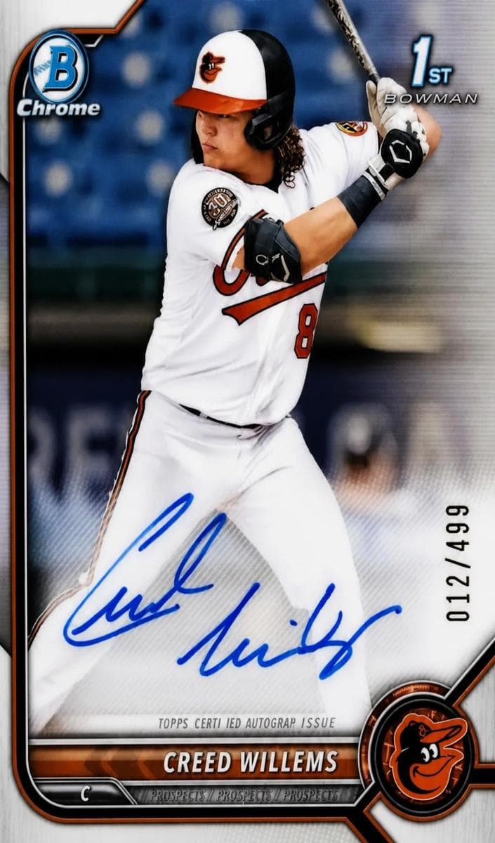 Creed Willems 2022 bowman