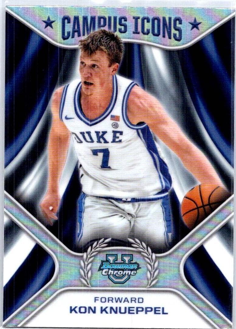 Kon Knueppel 2024 bowman Bowman University Chrome