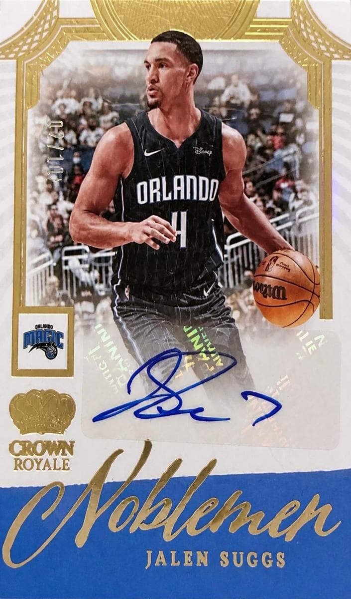 Jalen Suggs 2023 panini Panini Crown Royale