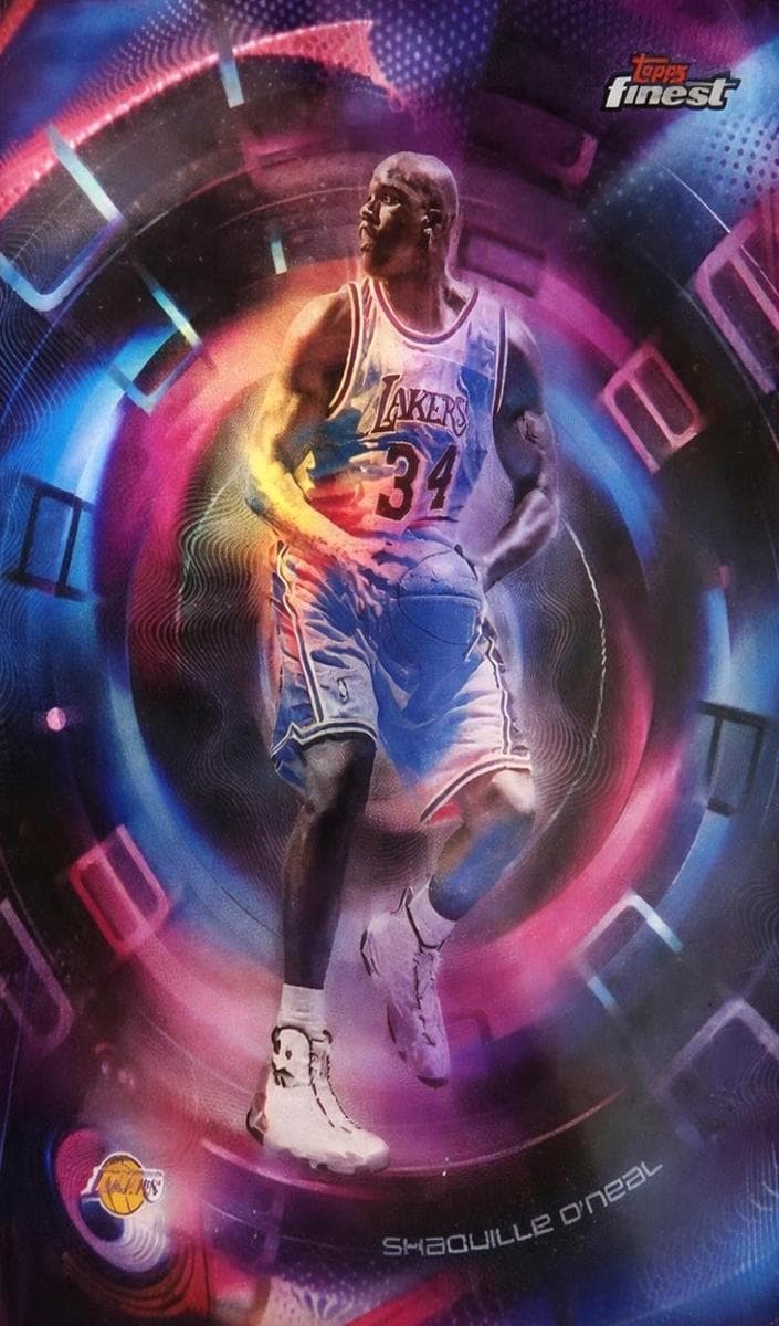 Shaquille O'Neal 2025 topps Topps Finest