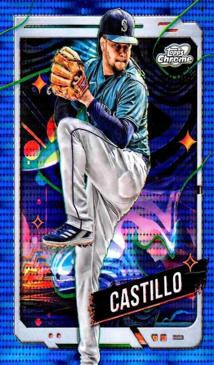 Luis Castillo 2024 topps Topps Cosmic Chrome