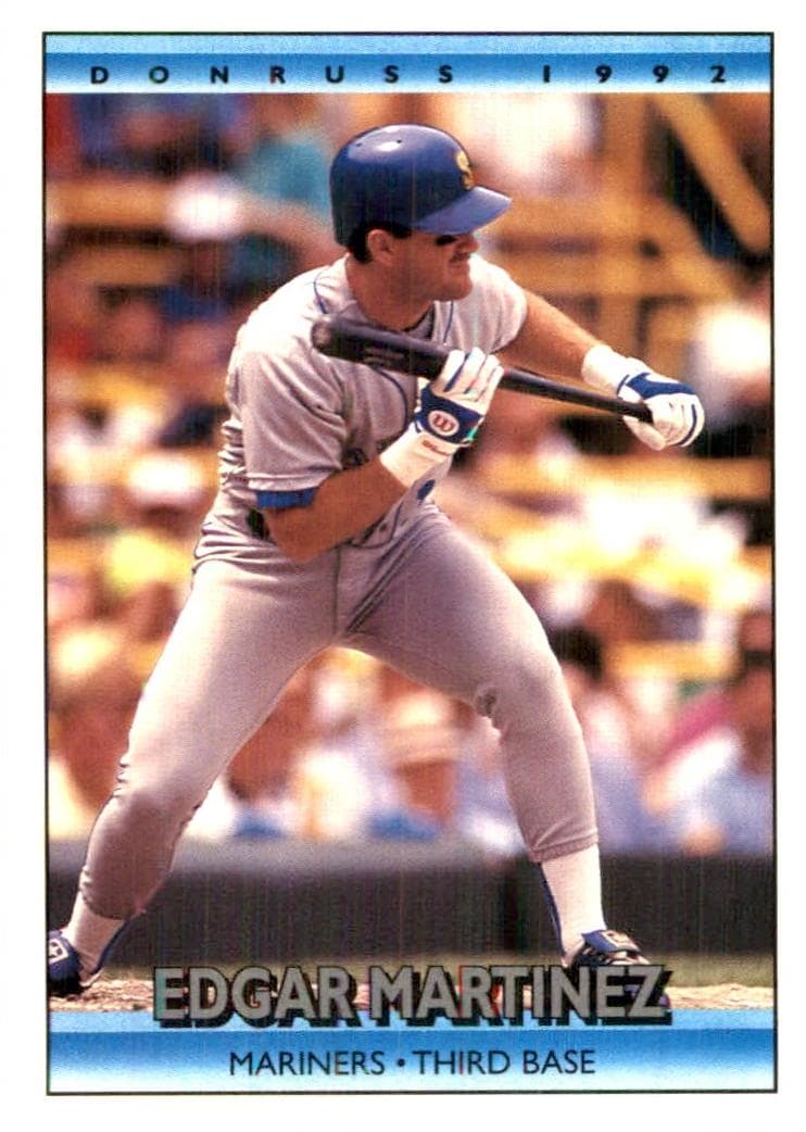 Edgar Martinez 1992 panini Donruss