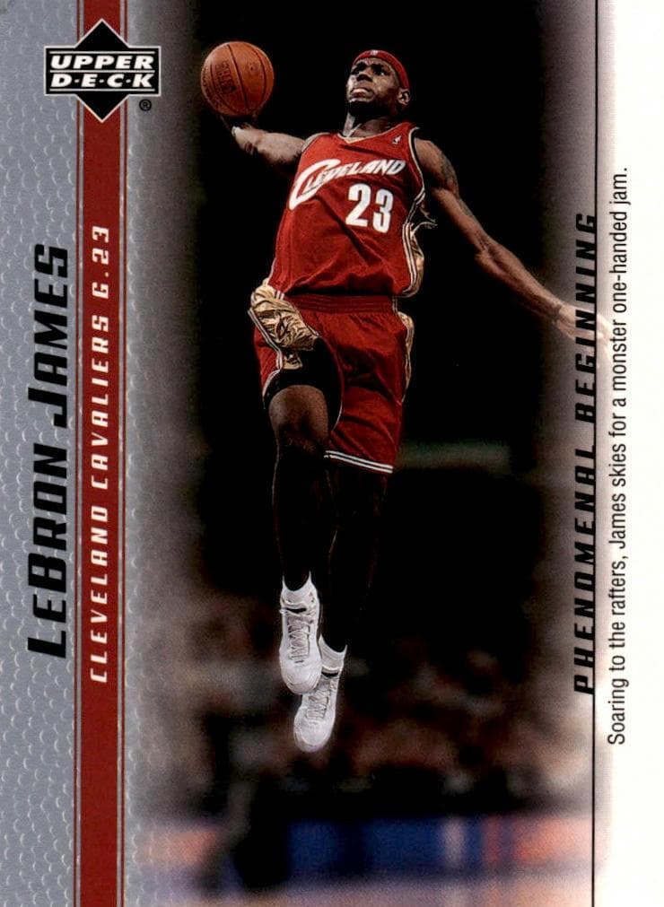 Lebron James 2003 upper-deck