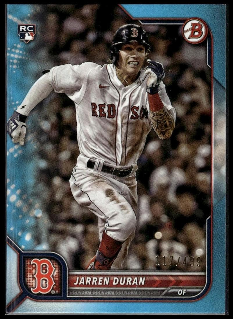 Jarren Duran 2022 bowman Bowman